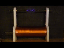 Load and play video in Gallery viewer, Large Horizontal Tesla Coil 4-12" sparks.