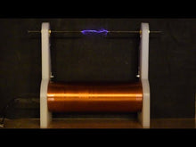 Load and play video in Gallery viewer, Large Horizontal Tesla Coil 4-12&quot; sparks.

